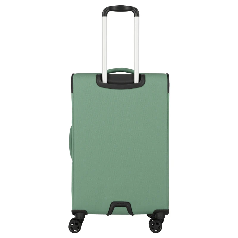 Travelite Kick Off - Trolley de 4 ruedas M 67 cm expandible (Sage Green)