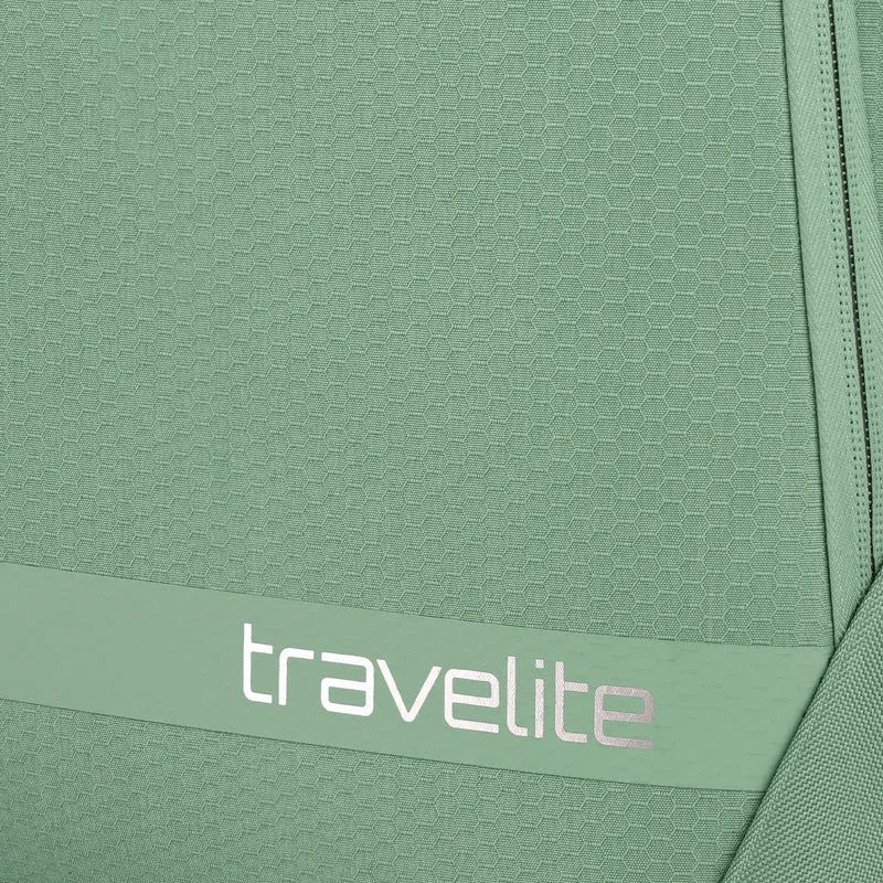 Travelite Kick Off - Trolley de 4 ruedas M 67 cm expandible (Sage Green)