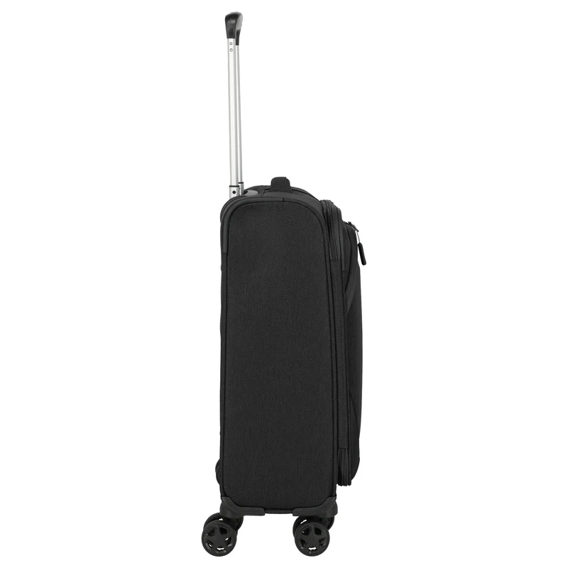 Travelite Kick Off - Trolley de cabina con 4 ruedas S 55 cm (black)