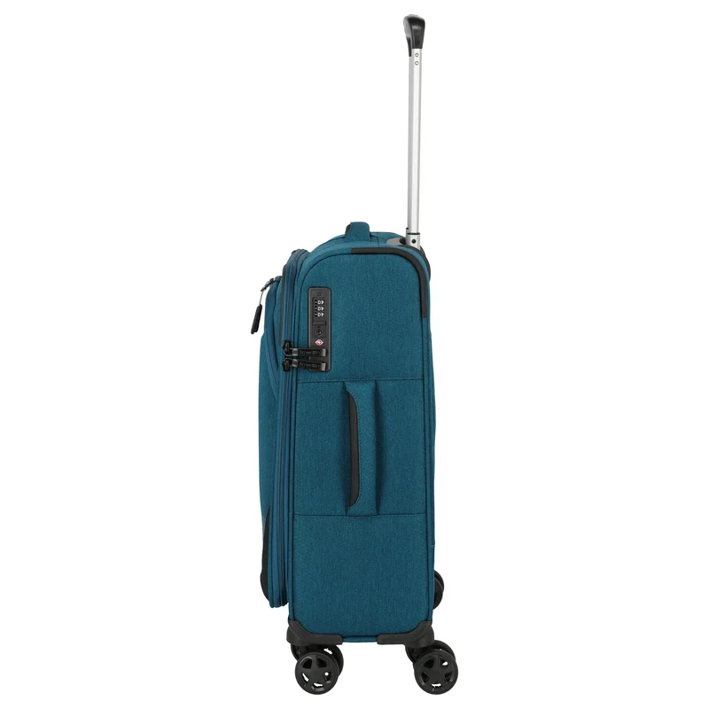 Travelite Kick Off - Trolley de cabina con 4 ruedas S 55 cm (petrol)