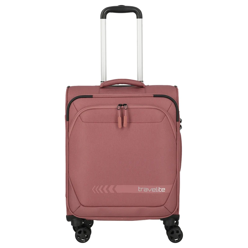 Travelite Kick Off - Trolley de cabina con 4 ruedas S 55 cm (blush)