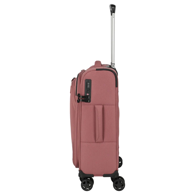 Travelite Kick Off - Trolley de cabina con 4 ruedas S 55 cm (blush)