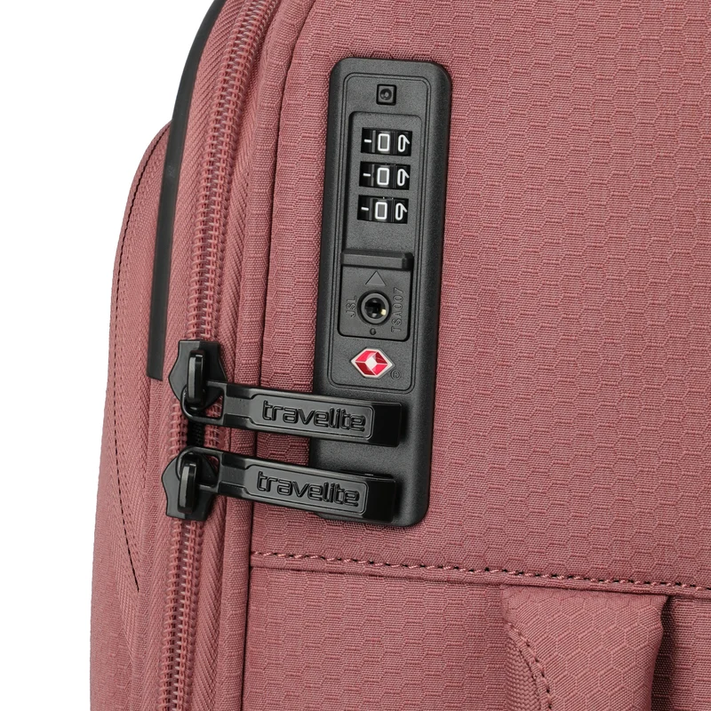 Travelite Kick Off - Trolley de cabina con 4 ruedas S 55 cm (blush)