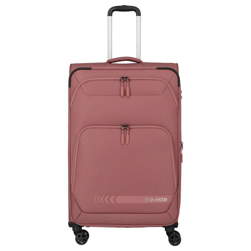 Travelite Kick Off - Set de trolley con 4 ruedas 3 piezas (blush)