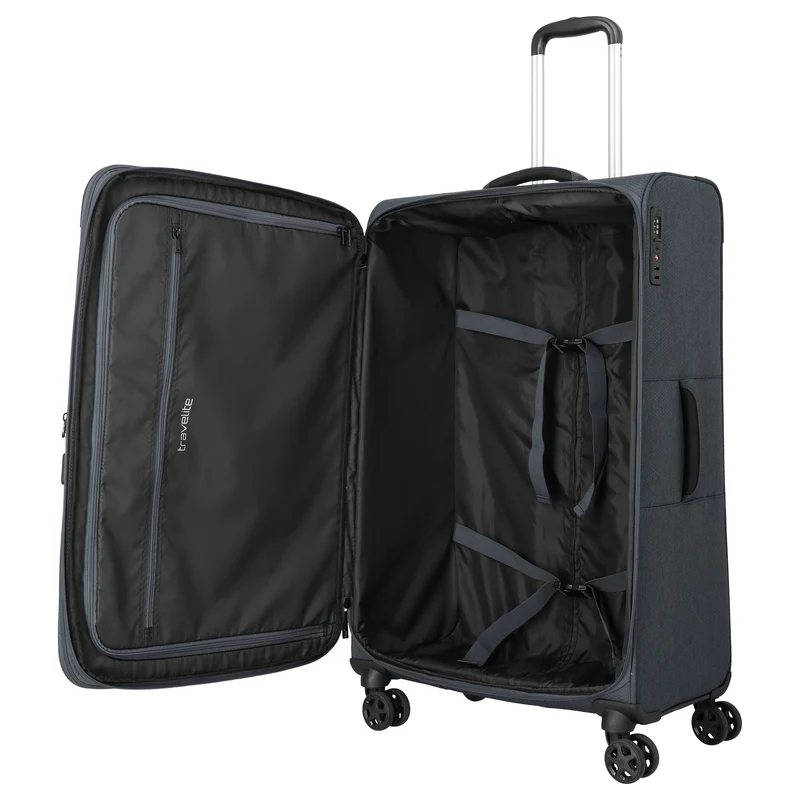 Travelite Kick Off - Set de trolley con 4 ruedas 3 piezas (d'anthracite)