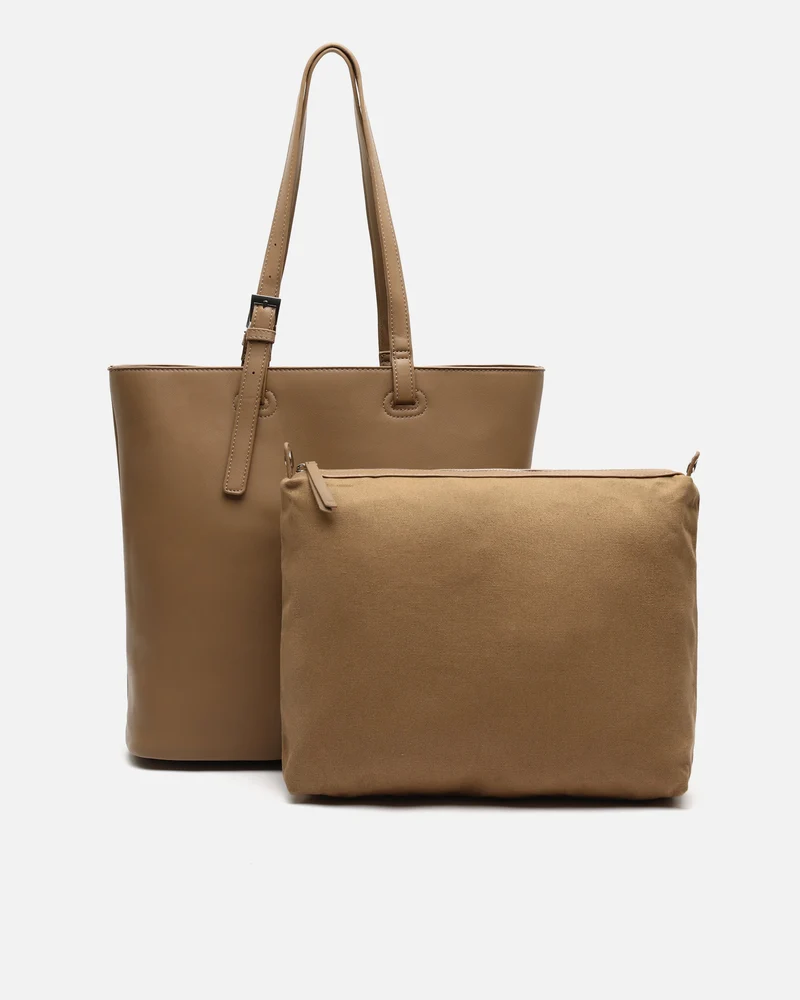 Anabeli bolso shopper grande con neceser extraíble ED.