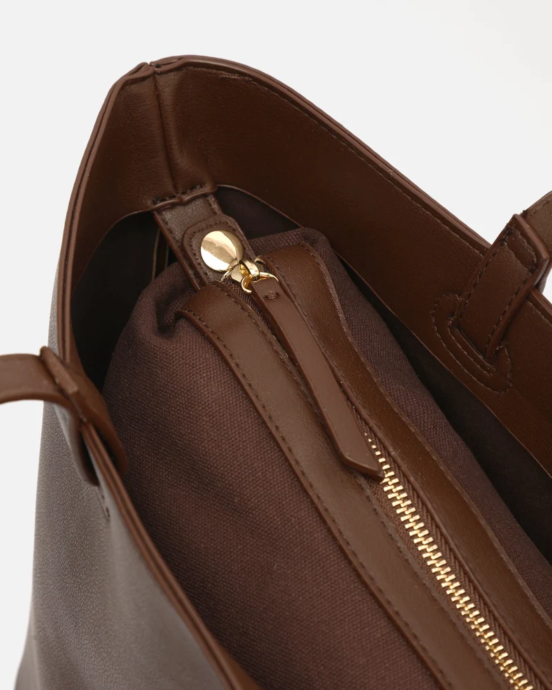 Anabeli bolso shopper grande con neceser extraíble ED.