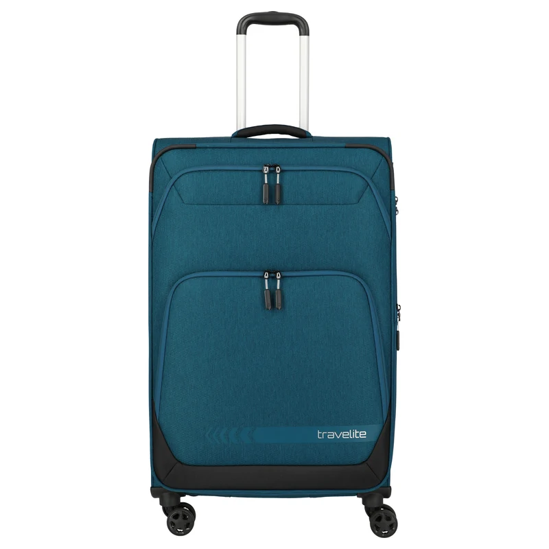 Travelite Kick Off - Trolley con 4 ruedas Set 3 piezas (petrol)