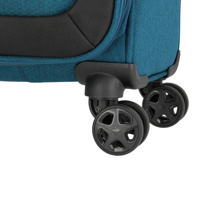 Travelite Kick Off - Trolley con 4 ruedas Set 3 piezas (petrol)