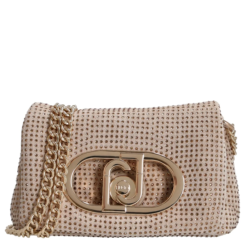 Liu Jo Lapuffy - Bolso bandolera XS 14 cm (neutro/brass gold)