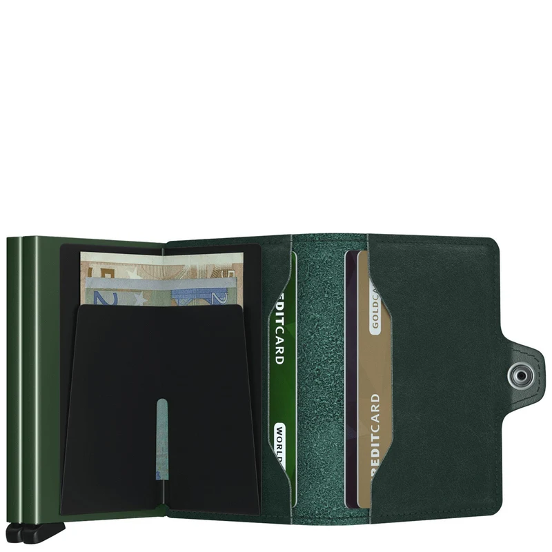 Secrid Original Twinwallet - Cartera RFID 7 cm (green)