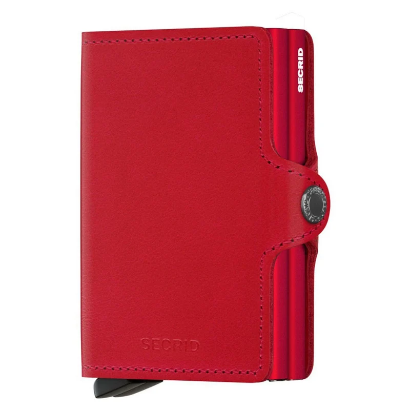 Secrid Original Twinwallet - Cartera RFID 7 cm (red-red)