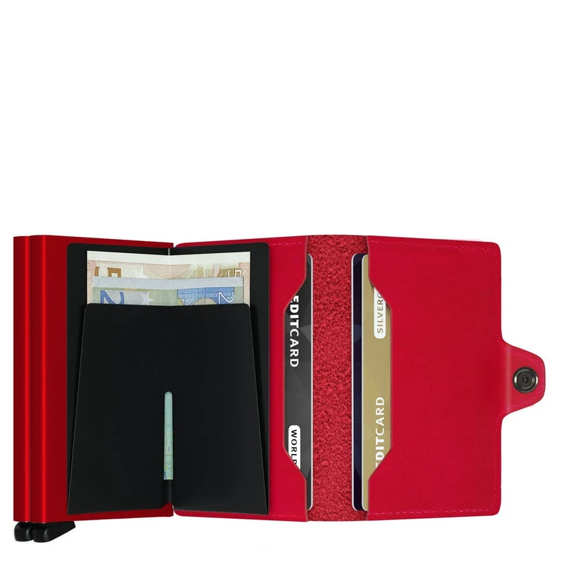 Secrid Original Twinwallet - Cartera RFID 7 cm (red-red)