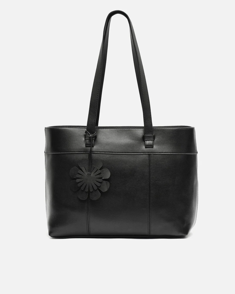 Filiberta bolso shopper grande con detalle colgante ED.