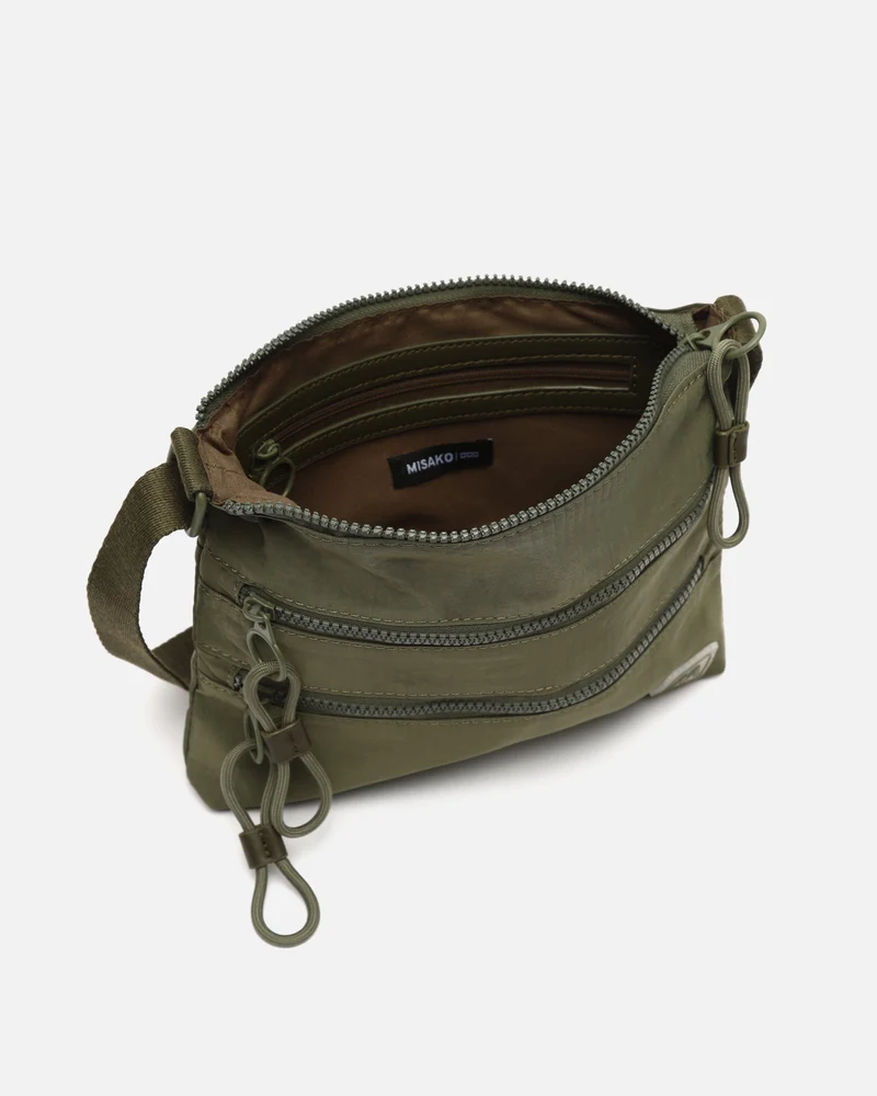 Nire bolso bandolera pequeño en nylon ED.