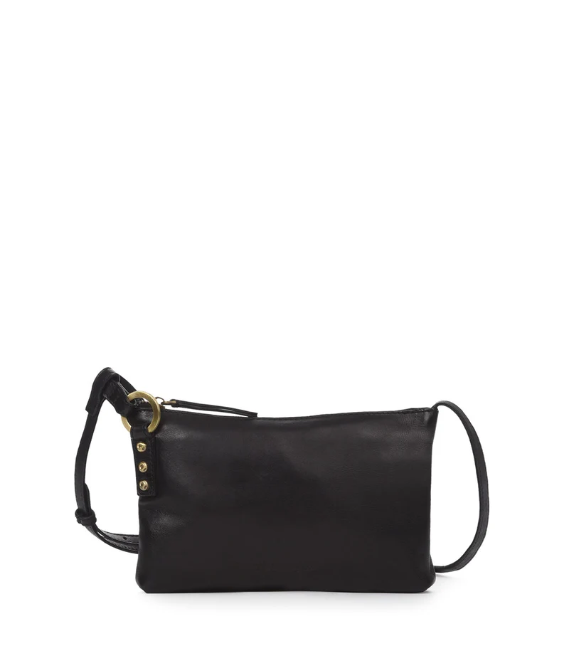 Bandolera pequeña de piel THB Slim