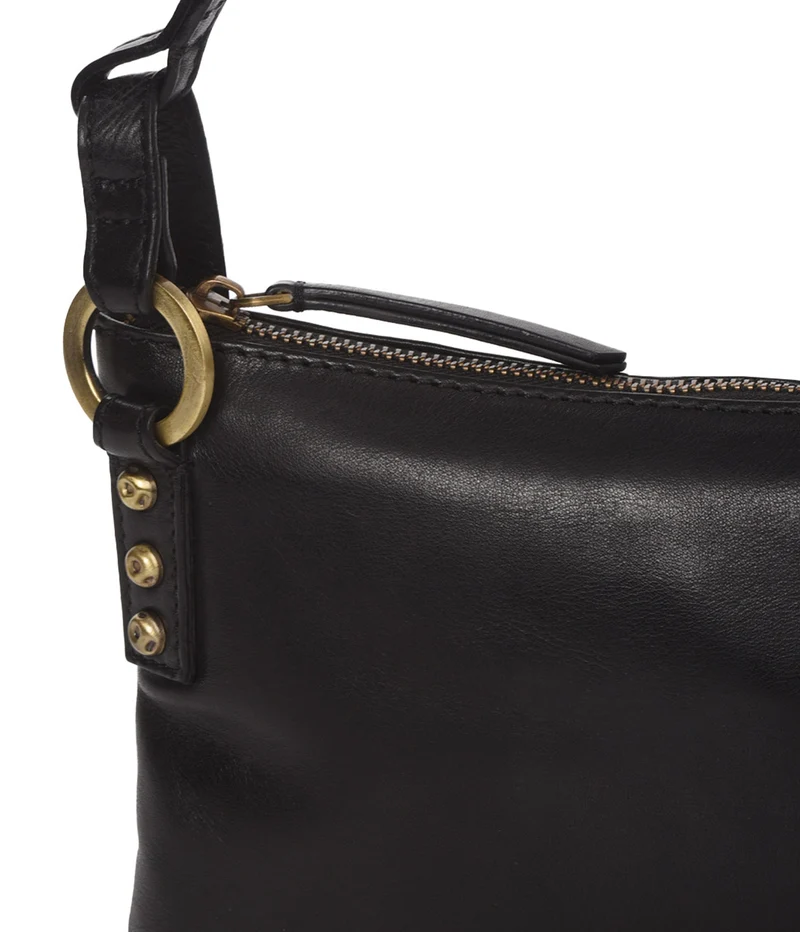 Bandolera pequeña de piel THB Slim