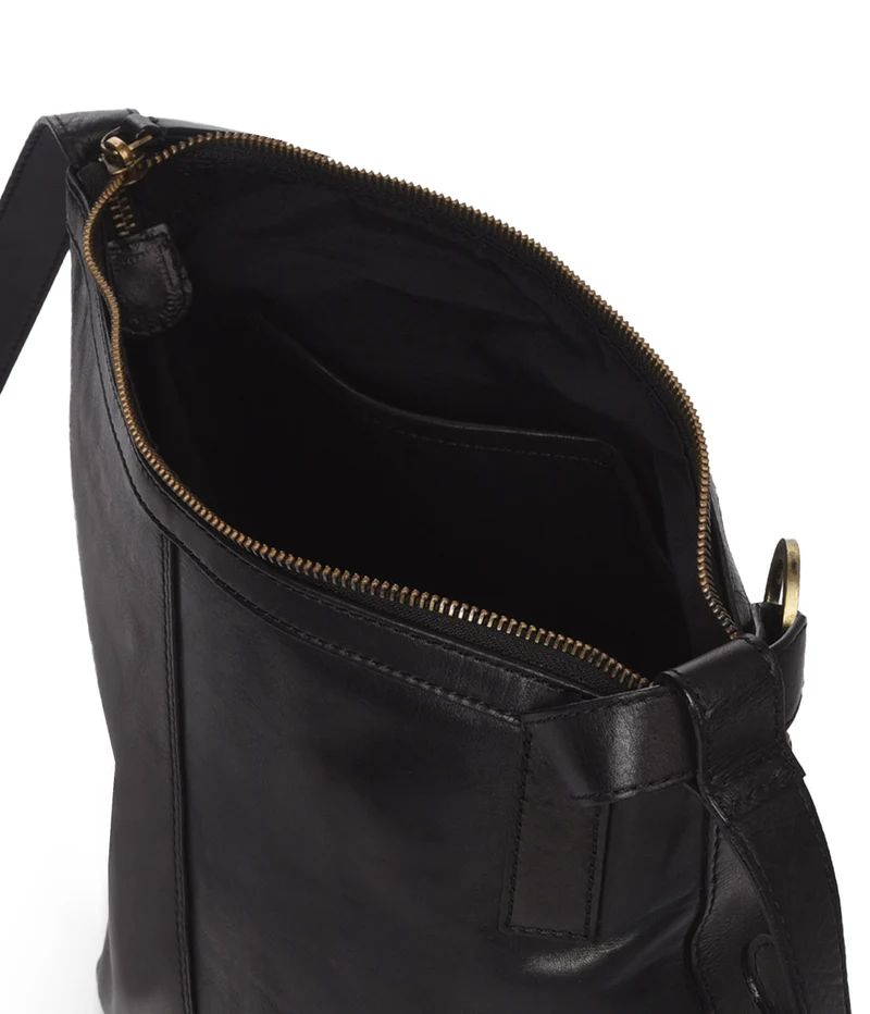 Bandolera grande de piel THB Slim