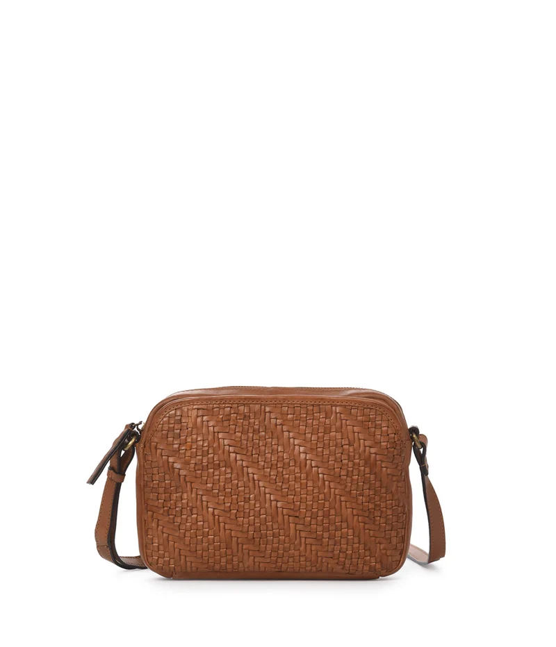 Bandolera de piel THB Plait