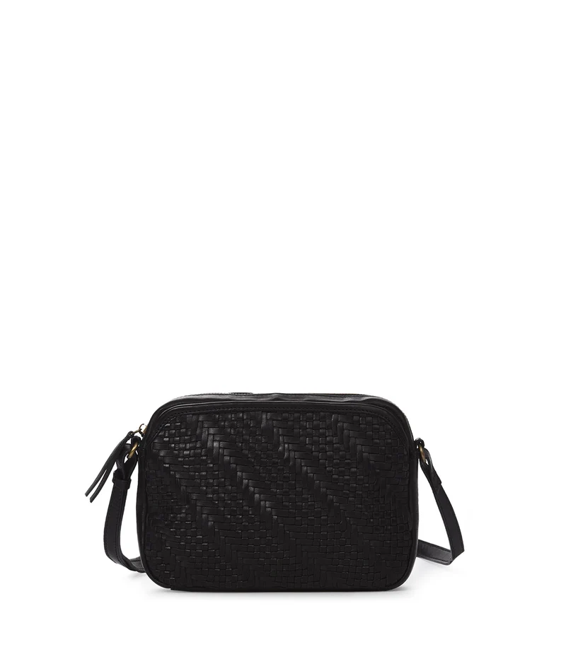 Bandolera de piel THB Plait