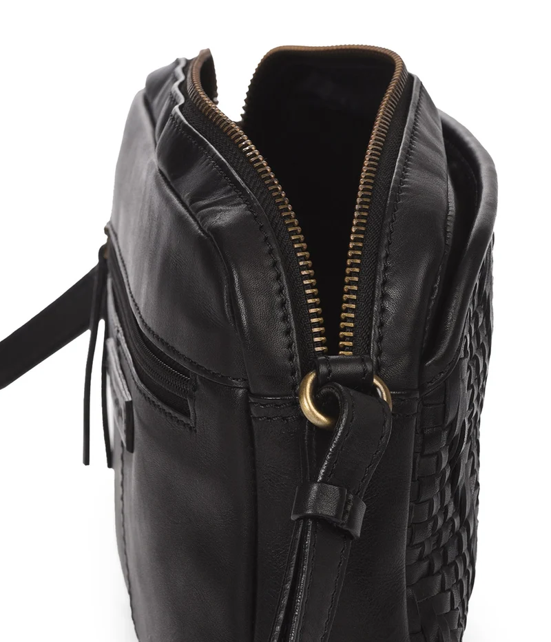 Bandolera de piel THB Plait