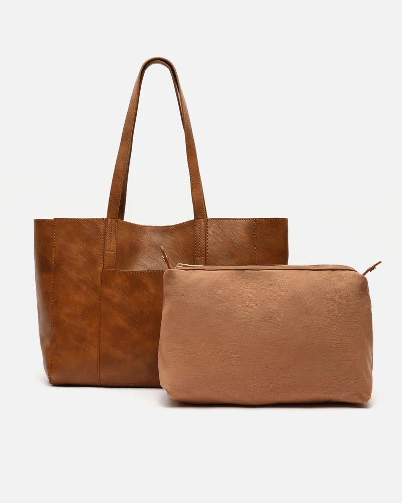 Delfino bolso shopper grande con bolsa interior extraíble