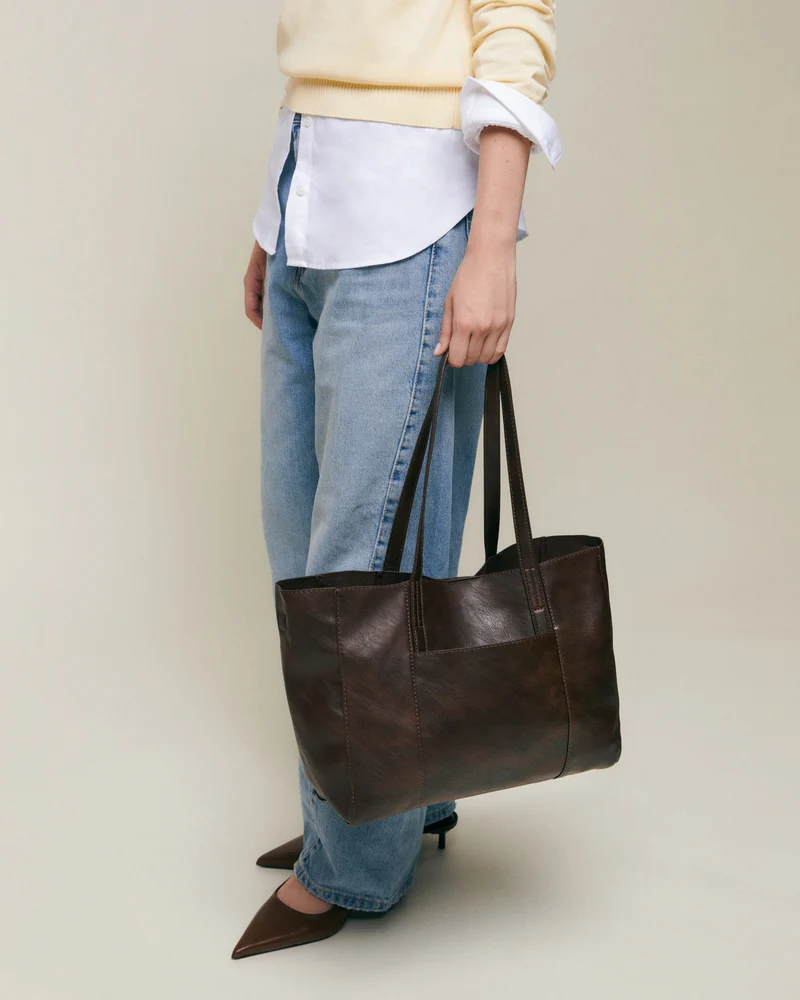 Delfino bolso shopper grande con bolsa interior extraíble