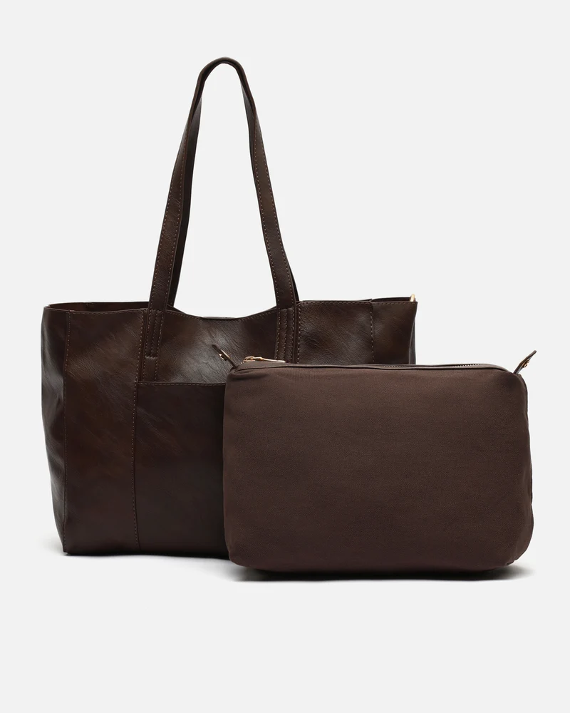 Delfino bolso shopper grande con bolsa interior extraíble