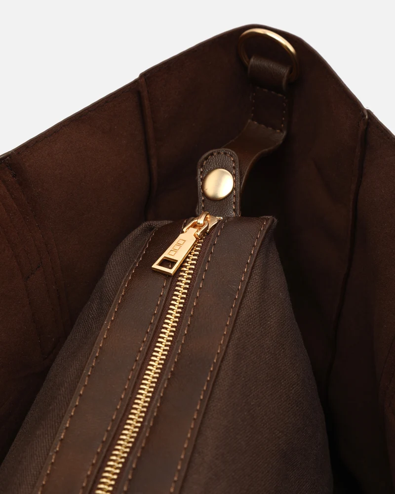 Delfino bolso shopper grande con bolsa interior extraíble