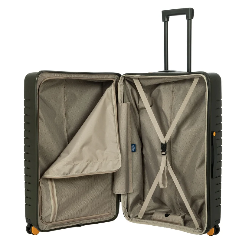 Brics BY Ulisse - Trolley de 4 ruedas L 79 cm expandible (olive)