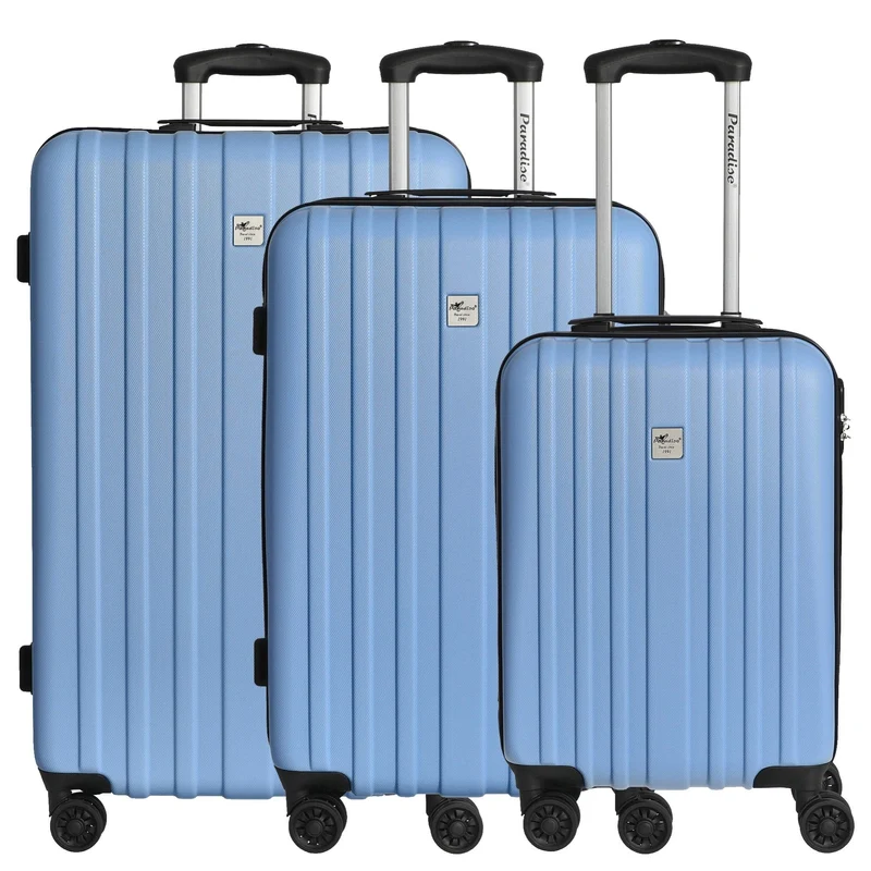 CHECK.IN Aurora - Set de trolley 3 piezas (himmelblau)