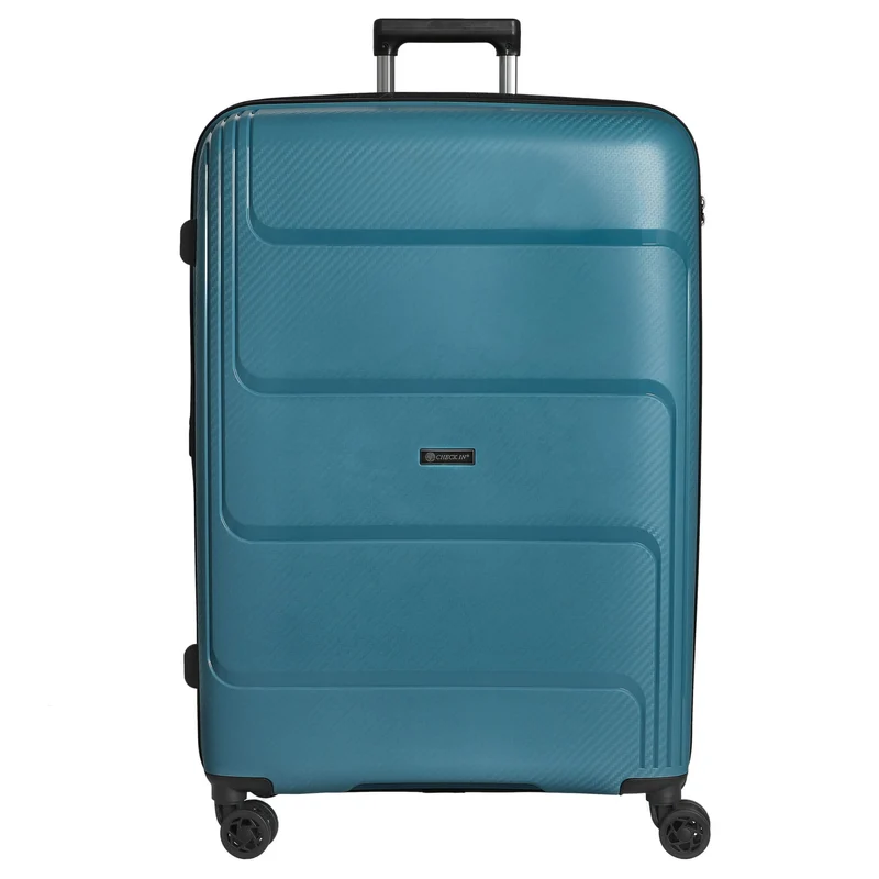 CHECK.IN St. Louis - Trolley de 4 ruedas 77 cm expandible (petrol)