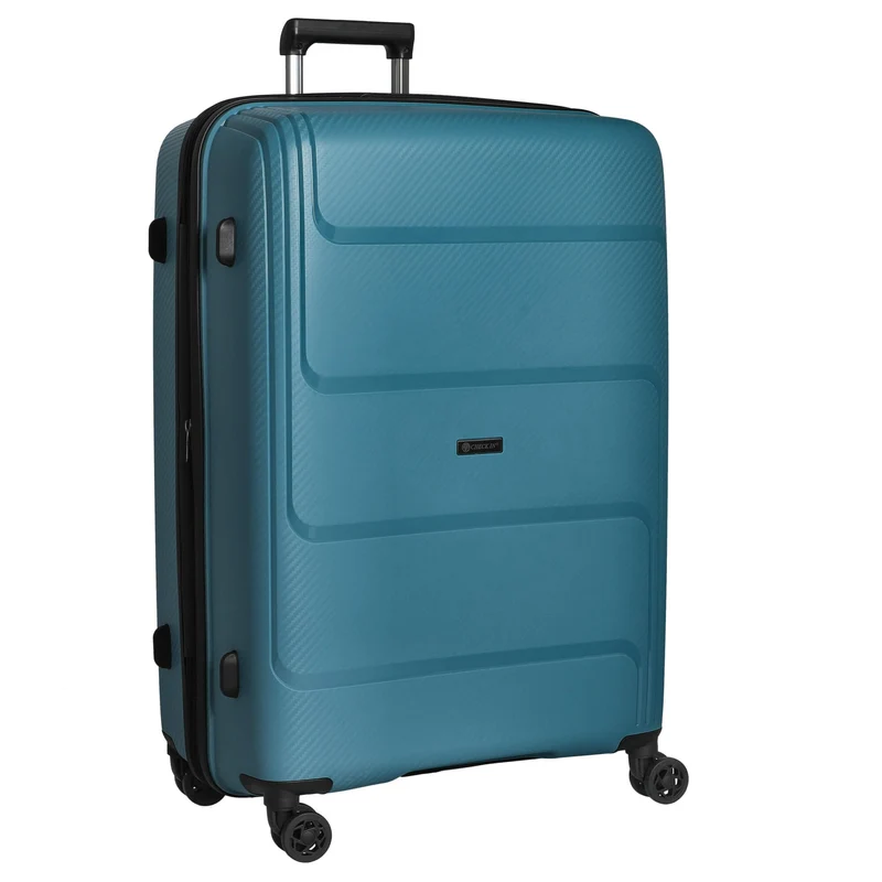 CHECK.IN St. Louis - Trolley de 4 ruedas 77 cm expandible (petrol)