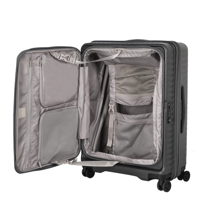 Echolac Celestra FA - Trolley de 4 ruedas M 65 cm expandible (dark grey)