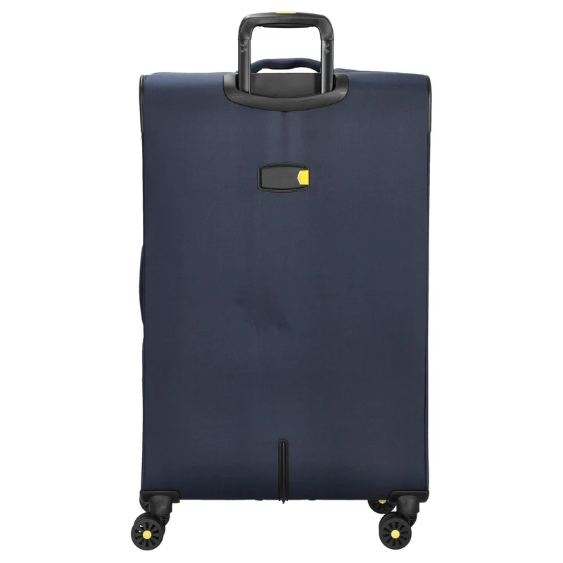 D&N Travel Line 9704 - Juego de trolley, 3 piezas (dark blue)