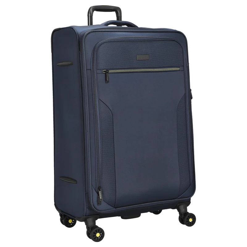 D&N Travel Line 9704 - Juego de trolley, 3 piezas (dark blue)