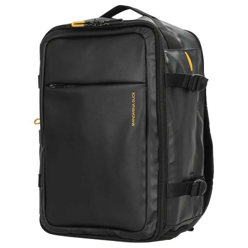 Mandarina Duck Eco Coated - Mochila de viaje S 40 cm (schwarz)