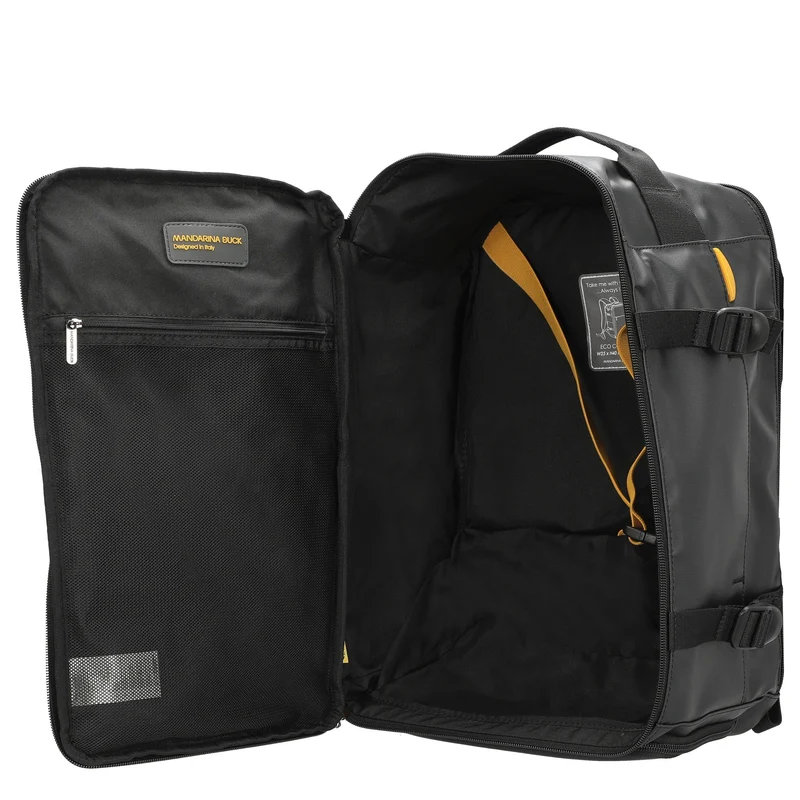 Mandarina Duck Eco Coated - Mochila de viaje S 40 cm (schwarz)