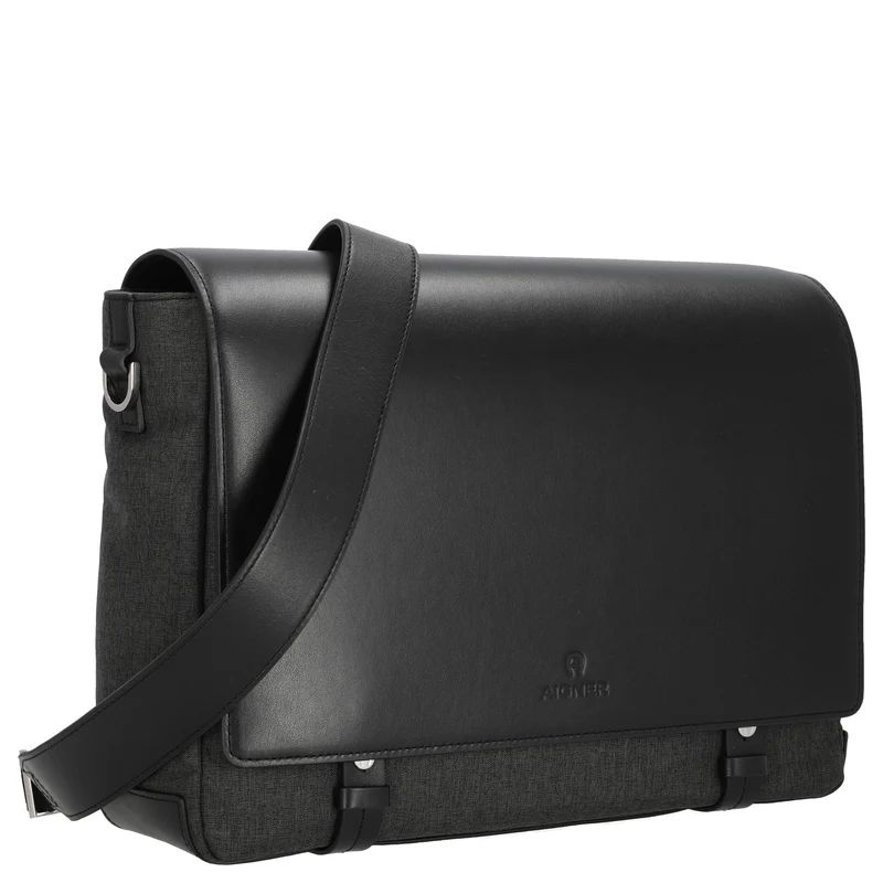 Aigner Torino L - Bolso bandolera 36 cm (black)