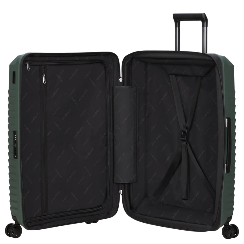 Samsonite Intuo - Trolley de 4 ruedas L 75 cm expandible (olive green)