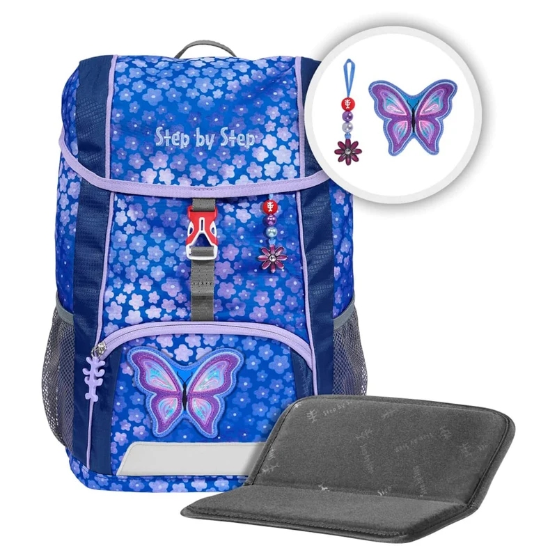 Step by Step KID - Set de mochila 3 piezas 35 cm (Butterfly Maja)