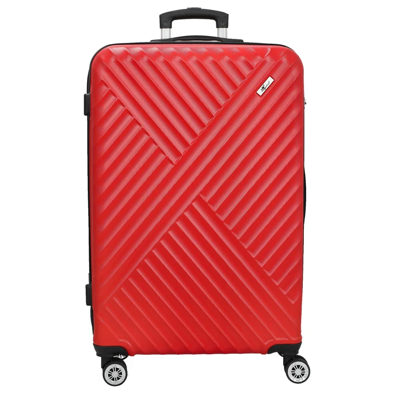 Paradise by CHECK.IN Kingston - Set de trolley con 4 ruedas 3 piezas (rot)
