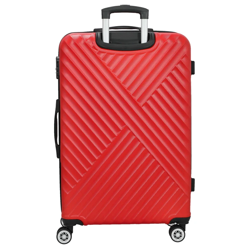 Paradise by CHECK.IN Kingston - Set de trolley con 4 ruedas 3 piezas (rot)