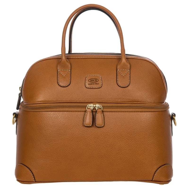 Brics Life Pelle - Neceser 35 cm (tan leather)