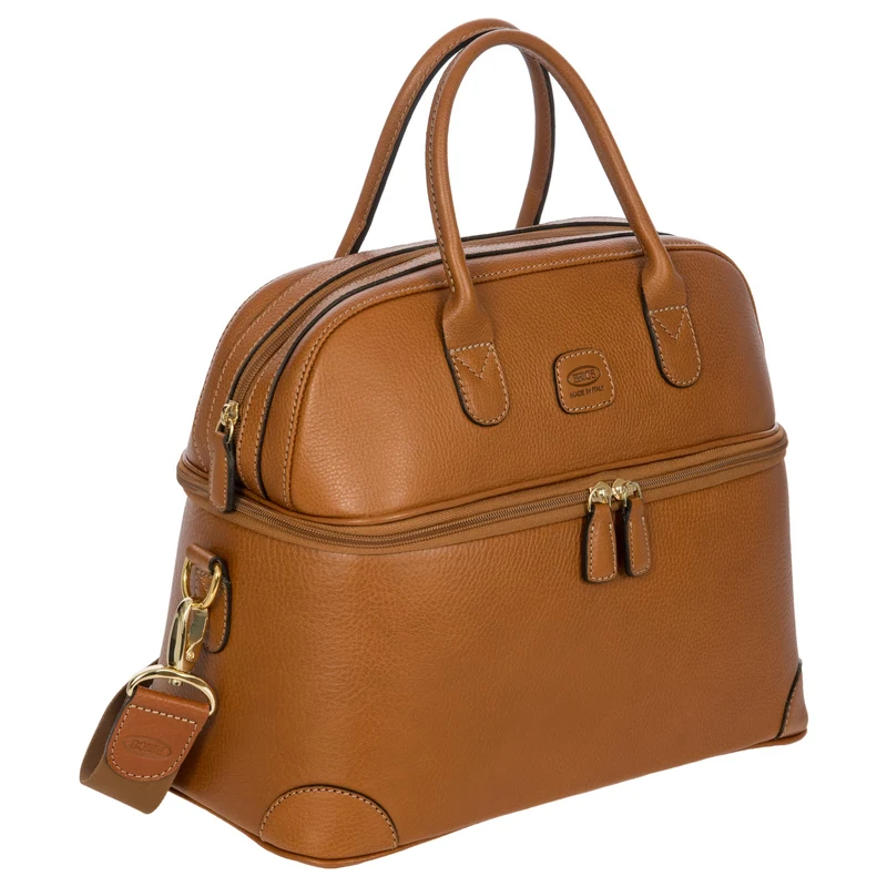Brics Life Pelle - Neceser 35 cm (tan leather)