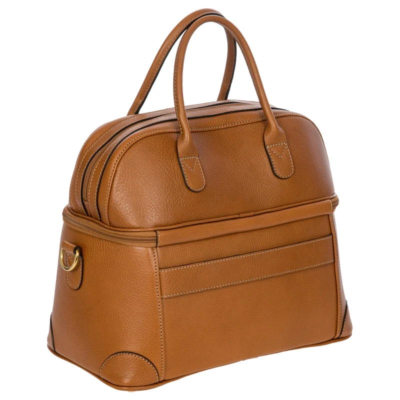 Brics Life Pelle - Neceser 35 cm (tan leather)