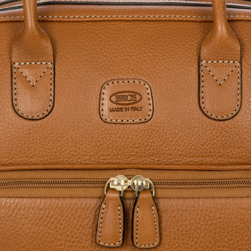 Brics Life Pelle - Neceser 35 cm (tan leather)
