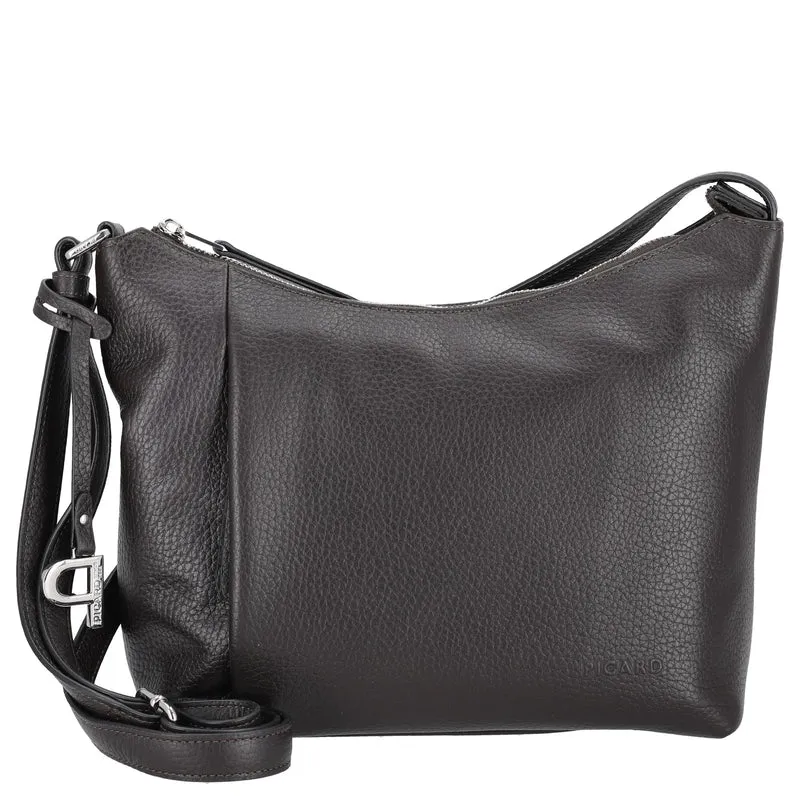 Picard Pure - Bolso bandolera 30 cm (cafe)