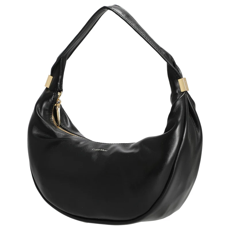 Calvin Klein Pinched Soft Crescent - Bolso de hombro L 35 cm (schwarz)