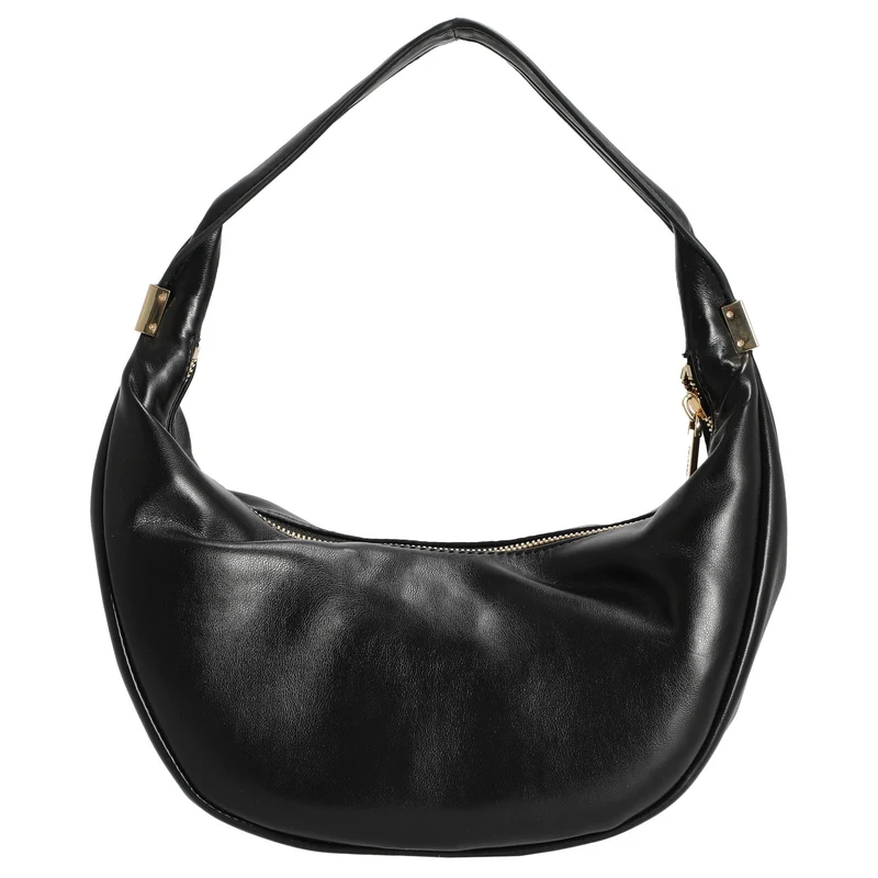 Calvin Klein Pinched Soft Crescent - Bolso de hombro L 35 cm (schwarz)